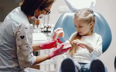 Little Girl and Dentist